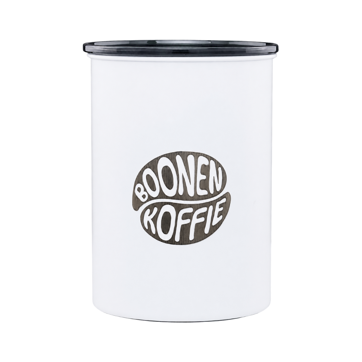 Boonen voorraadblik voor koffie of thee - wit